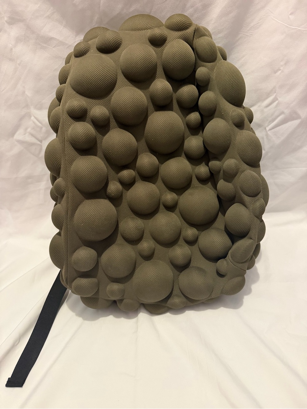 Textured Olive Bubble Accent Cushion - Home Accents